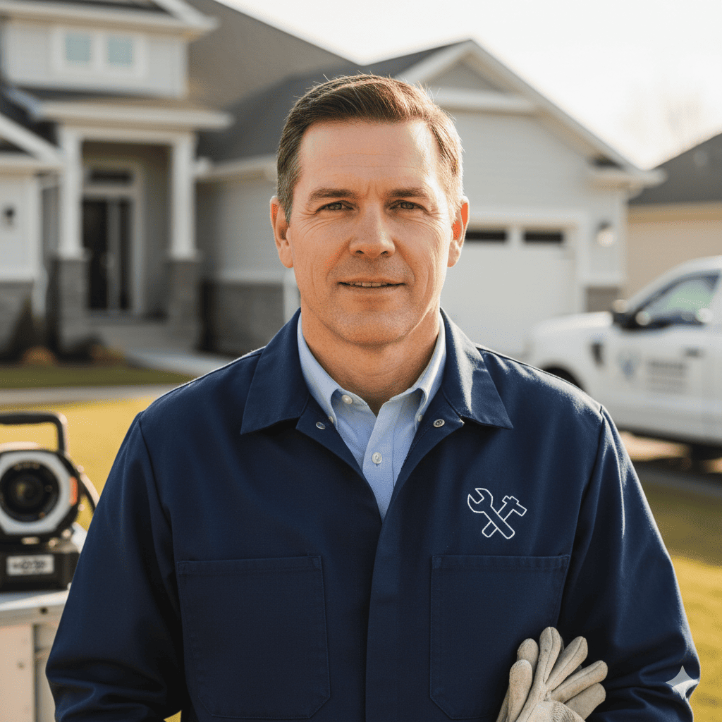 Mike, Licensed Master Plumber and Owner of Rosenberg Sewer Line Repair, with 20+ years sewer repair experience in Rosenberg